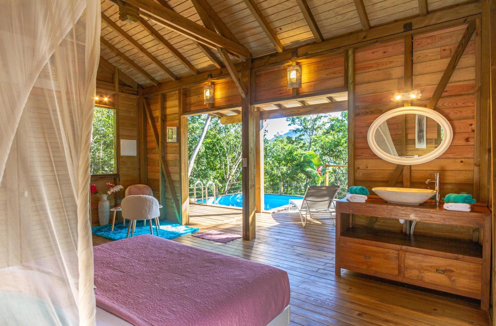 Au Jardin Des Colibris Ecolodge&Spa เดเอ ภายนอก รูปภาพ